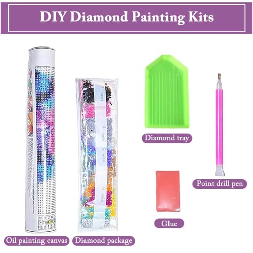 HASTHIP® DIY Diamond Painting Kit Fashion Outline Wall Decor Art Gift 11.8x15.7 Inches 2PCS HASTHIP® DIY Diamond Painting Kit Fashion Outline Wall Decor Art Gift 11.8x15.7 Inches 2PCS